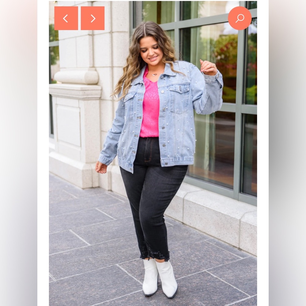Savanna Jane Pearl Baby Jean Jacket